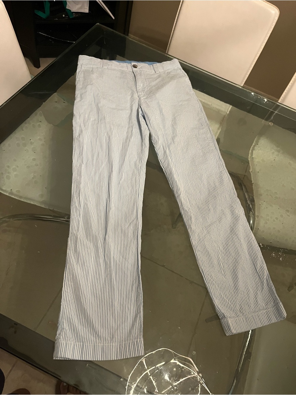 Vineyard boys seersucker pants size 14